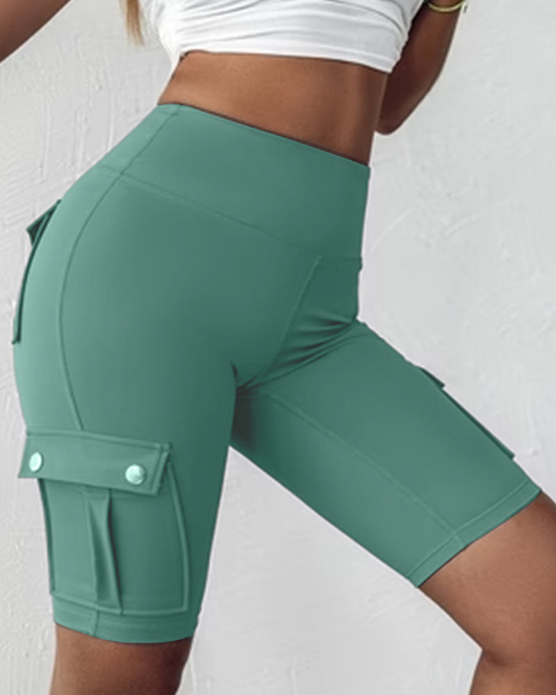 Aria | High-Waisted Performance Shorts